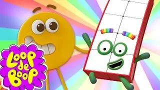 🖌️ Paint by Numbers! 🌈 | Learn Numbers through Art | Numberblocks | Little Zoo