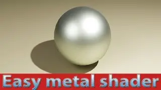 Easy metal shader in BLENDER 2 78 HD for Beginner.