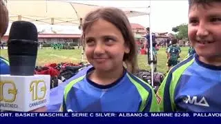 Intervista di Canale10 al #Minirugby #ANR al Trofeo Portvs del Rugby Fiumicino