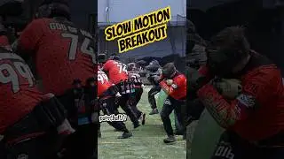 Slow motion paintball breakout #shorts #paintball #speedball #paintballing