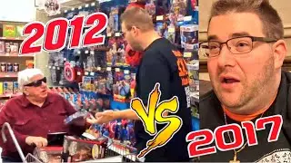 REACTING TO MY ORIGINAL VIDEOS! YOUTUBE CHAMPIONSHIP CHRISTMAS PRESENT!