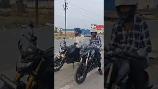 hero Xtreme 160r 4v Vs Pulsar N160 Exhaust Sound #youtubeshort #ytshort #pulsarn160 #shortviral