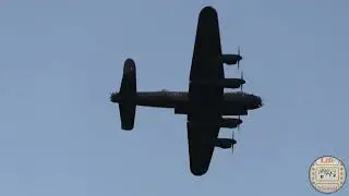 BBMF  Lancaster  Morning of 25th April 2023 at RAF Coningsby