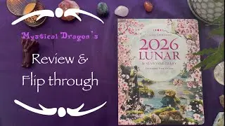 2026 Lunar and Seasonal diary by Stacey DeMarco flip through #flipthrough