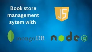 Build Book Store Management system |  node js project for beginners