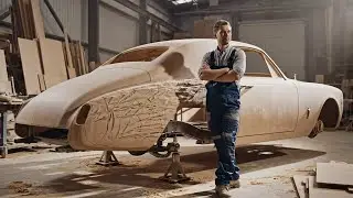 You Won't Believe This Rolls Royce Boat Tail Is Made Entirely of WOOD!