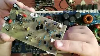 Ремонт усилителя Ground Zero GZNA 1.2500D