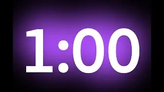 1 Minute Countdown Timer - Silent