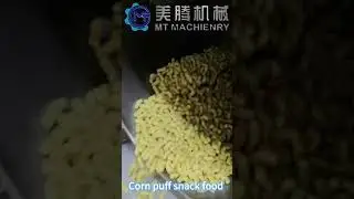 High - efficiency Puffed Snack Production Line with Corn Stick Extruder Food Extruder