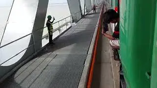 Padma Bridge Rail section Trial Run P1