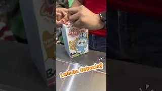 Unboxing Labubu  #unboxing #labubu at the store  #mysterybox #collectibles #happy #kendricklamar