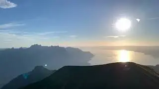 Via Ferrata Tour D'A&iuml; Coucher de Soleil