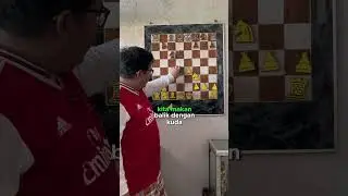 Scoth gambit! Teori catur mematikan yang jarang di gunakan pemula! #shorts #chess #catur #tips