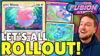BRAND NEW Fusion Strike Budget Deck on PTCGO - Let's All Rollout for MASSIVE DAMAGE!