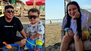 Un dia en La Playa Con Nuestro Hijo, ¡Salidita En Familia!