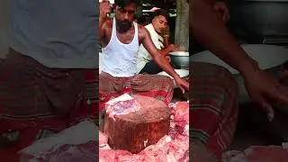 Direct Meat Cutting 🥩🍖||Village Beef Meat Shop