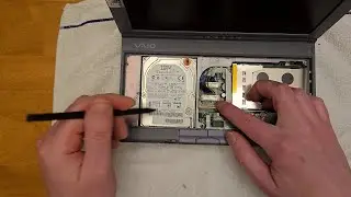 Разборка Sony Vaio C1 PictureBook (1998): обновление SSD + ремонт разъёма питания + знакомство с ...