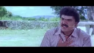 Shashikumar Scolds God For Death Of His Lover | Halappa Kannada Movie Scene