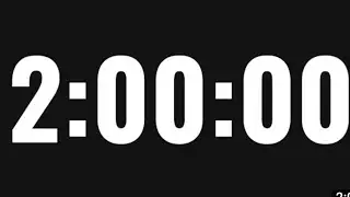 2 Hour Timer || Two Hour Timer