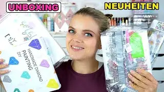 DIAMOND PAINTING UNBOXING | X-MAS bei NEWCRAFTDAY