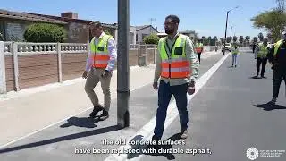 City wrapping up Manenberg road rehabilitation project.