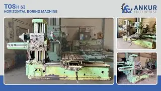 Horizontal Boring Machine : TOS (Czechoslovakia) H 63