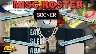 POV: You Main Par Characters In ABA | Misc Roster