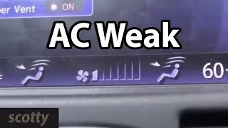 Fixing AC And Heaters That Blow Weakly