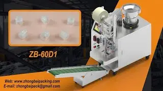 Plastic Cap Counter Bagger Sorting Bagging Machine