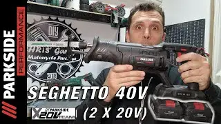 PARKSIDE PERFORMANCE Seghetto a Gattuccio 40V PPSSA 40-Li A1