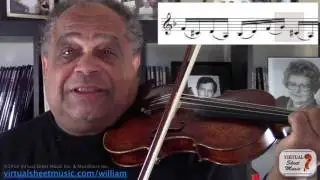 Violin Lesson - Using different fingers to play diminished 5ths