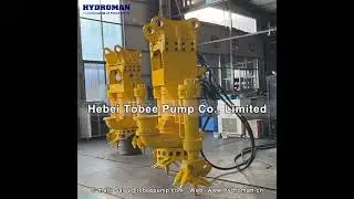 Hydroman&reg; Hydraulic Slurry Pump for Sand and Aggregate Pumping #waterpump #dredgepump #slurrypump