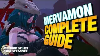 Mervamon &mdash; лучшие навыки, команды и снаряжение | Digimon Story Time Stranger #DigmonTimeStranger