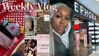 A Soft Life Weekly Vlog 🌸 Target, Sephora, Lash Refill & Goals