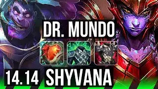 DR. MUNDO vs SHYVANA (JGL) | 12/0/10, Legendary, Rank 10 Mundo | NA Challenger | 14.14