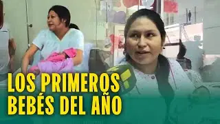 LOS PRIMEROS BEBÉS DEL 2025 DESDE EL INSTITUTO NACIONAL MATERNO PERINATAL DE LIMA