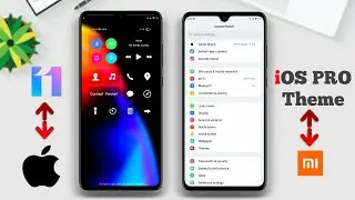 NO 1 iOS Theme For Miui 11 | Control Center | Charging Animation | New settings, Best Miui 11 Theme