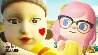 SQUID GAME W ANIMAL CROSSING! *musiałam zagrać 😱*