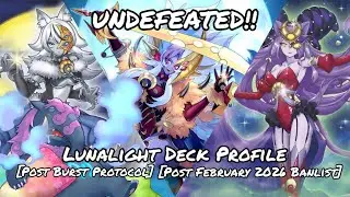 (UNDEFEATED!) Lunalight Deck Profile | Post BPRO | Post February 2026 Banlist |