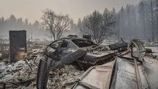 A year of wildfires across California in photos