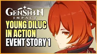 Hidden Strife Full Story Part 1 (Prologue) | Phantom Of The Past & Diluc's New Skin | Genshin Impact