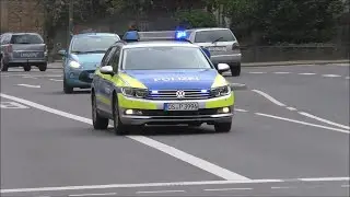 [Gemeldeter Schusswechsel] Einsatzfahrten Polizei Osnabrück