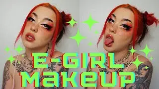 Attempting Tiktok EGIRL Makeup!