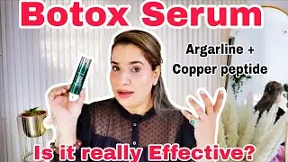 Dr. Sheth&rsquo;s Botox Serum Review | Argireline + Copper Peptide | Does It Really Work for Fine Lines?