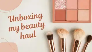winter makeup haul from Amazon//unboxing//effordable makeup products