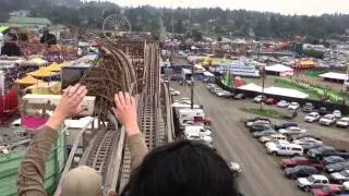 Puyallup Fair Roller Coaster 2014