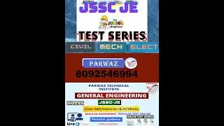 JSSC JE Questions   Civil Engineering
