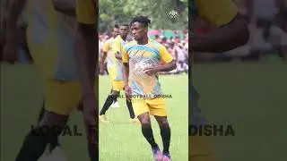 Sankhabhanga Football Match 2023 | Nigeria player | Local football Odisha | #Shorts