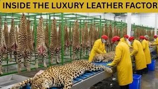 Inside the Leopard Leather Factory: The Complete Luxury Production Process