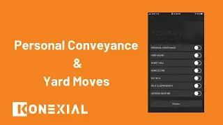 How to Used Personal Conveyance & Yard Move on My20 ELD